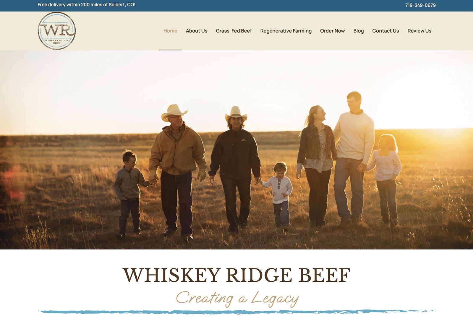 Whiskey Ridge Ranch New Look, Same Quality - Whiskey Ridge Beef | Creating a Legacy